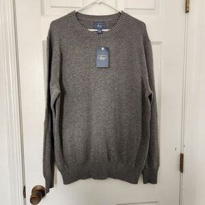 G.H. Bass & Co. Men's Gray Crewneck Sweater